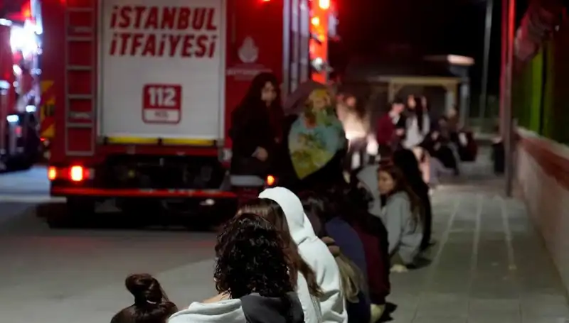 2 Bin 500 Kişilik Kız Öğrenci Yurdunda Korkutan Yangın: Olayın Detayları