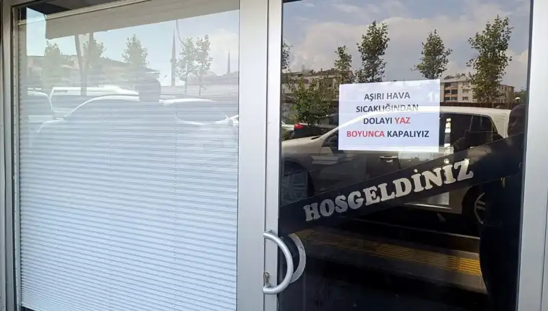 Afrika Sıcakları Türkiye’yi Vurdu: Esnaf Yaz Boyu Dükkanını Kapalı Tutmak Zorunda Kaldı