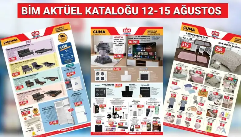 2025 BİM Aktüel Kataloğu: Termos, Drone ve Daha Fazlasıyla Alışveriş Keyfi