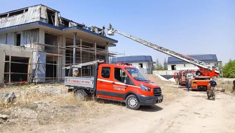 Gölbaşı'ndaki Villalarda Korkutan Yangın: Sebepleri ve Sonrası