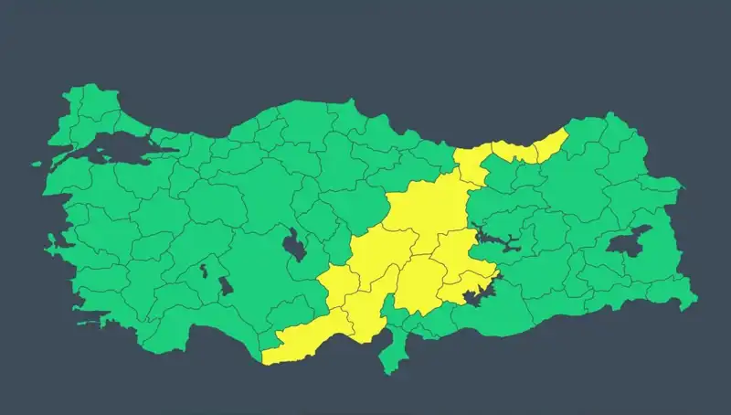 11 İlde Şiddetli Sağanak ve Fırtına Tehdidi: Hazırlıklı Olun!