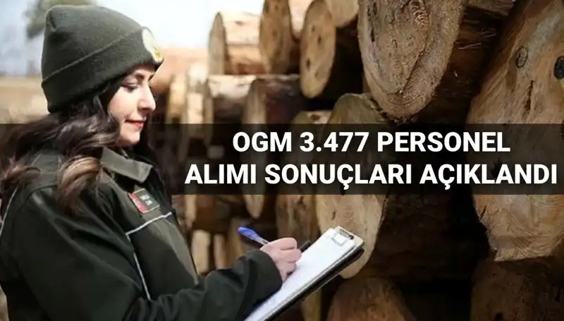 OGM 3.477 Personel Alımı Sonuçları Açıklandı: Şoför ve Temizlik Personeli