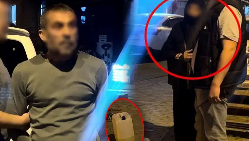 Bursa'da Sokak Ortasında Benzinle Kadını Yakmaya Çalışan Şahıs Gözaltına Alındı