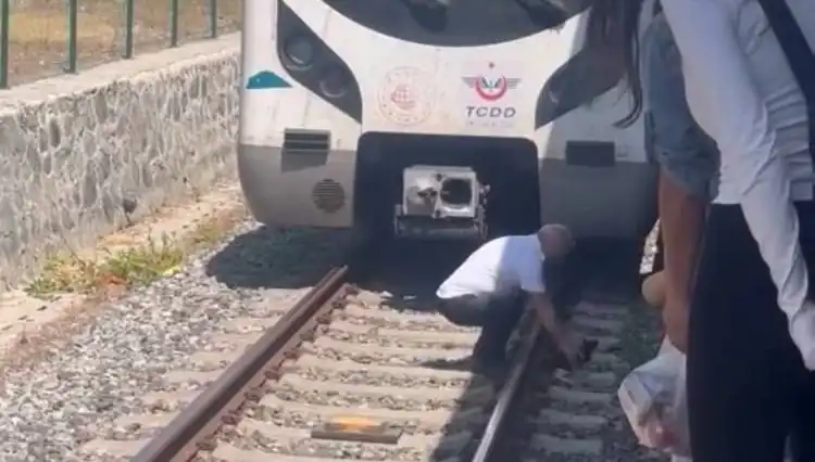 Raylardaki Kediyi Fark Eden Makinist, Marmaray'ı Durdurarak Hayat Kurtardı