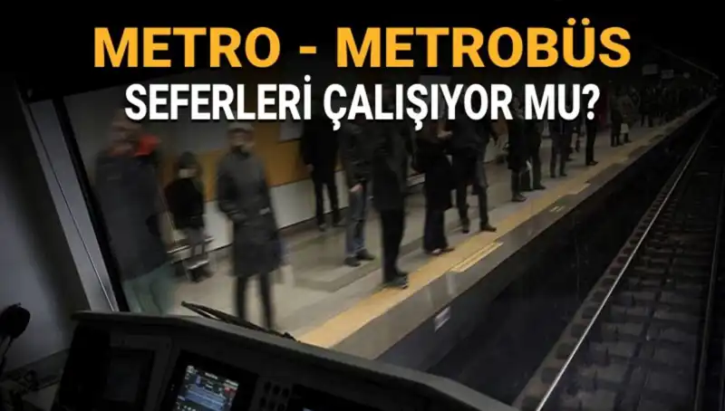 İstanbul Ulaşımında Son Durum: Metrobüs ve Metro Seferleri Devam Ediyor Mu?